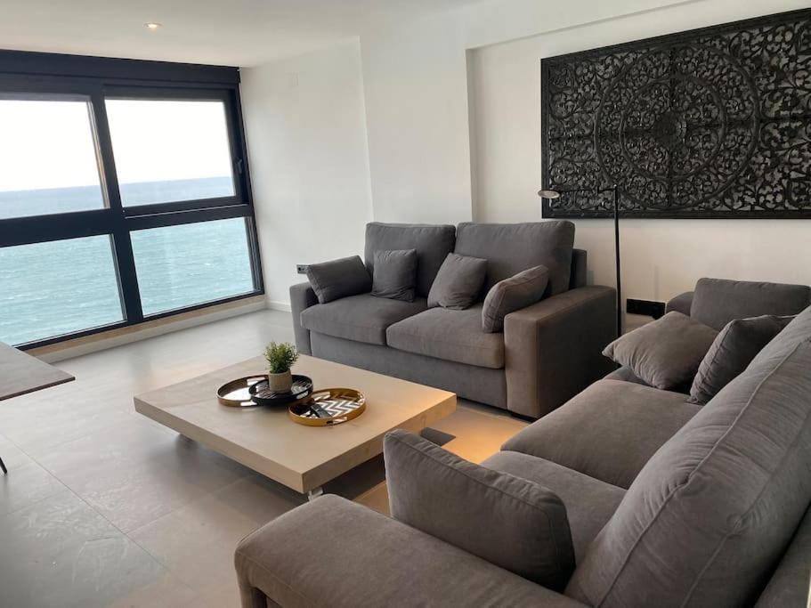 Estupendo Apartamento En Planta 23 Primera Linea Benidorm Kültér fotó